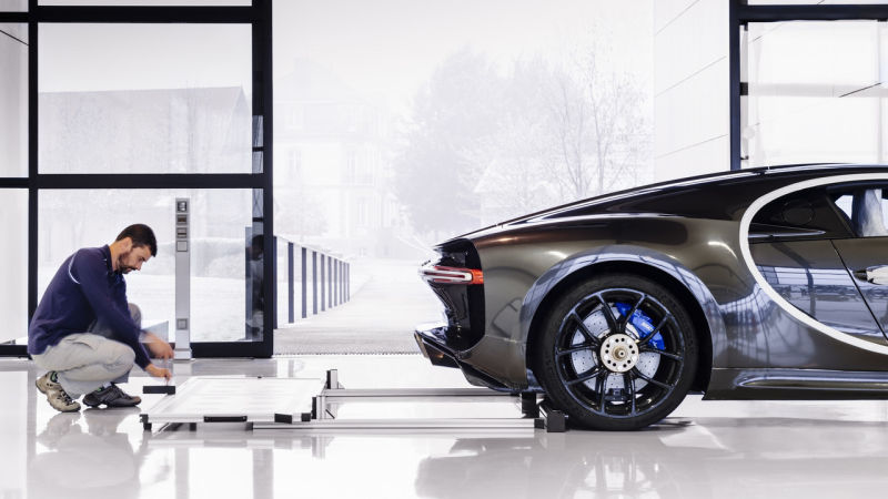 Illustration for article titled Así se fabrica el Bugatti Chiron, el nuevo coche más potente del mundo